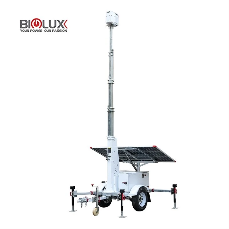 Economic Solar Powered Security Trailer Outdoor manufacturers
