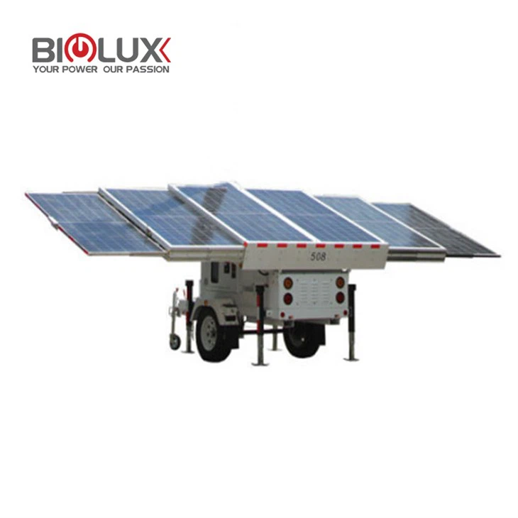 이동식 접이식 태양광 발전기