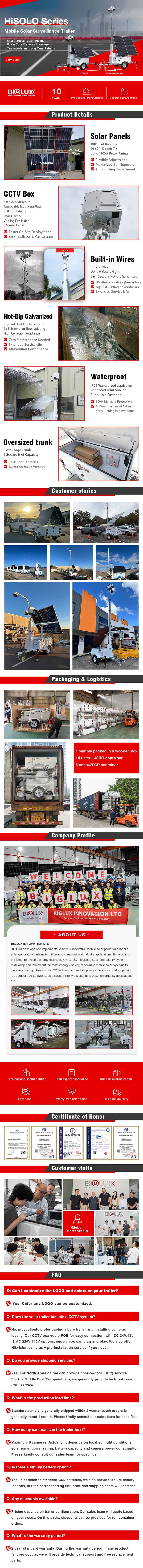 HiSOLO CCTV Tower details HiSOLO CCTV Tower details