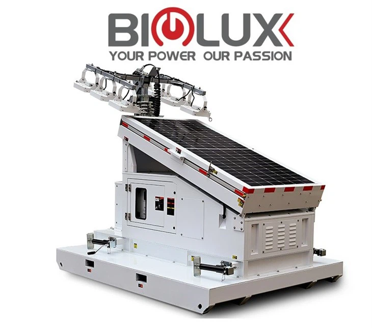 Skid Mobile Lighting Towers BIGLUX China Factory