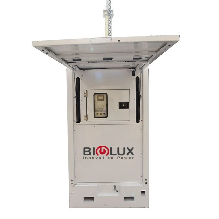 Cuboid Solar Surveillance Tower