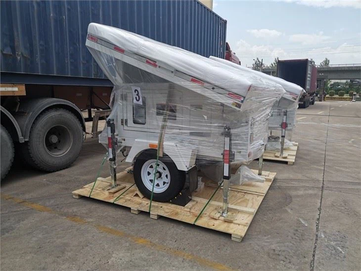 DC Mobile Solar Power Trailer