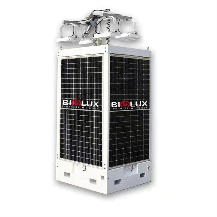 Solar Energy System With Solar Generator And Lighting