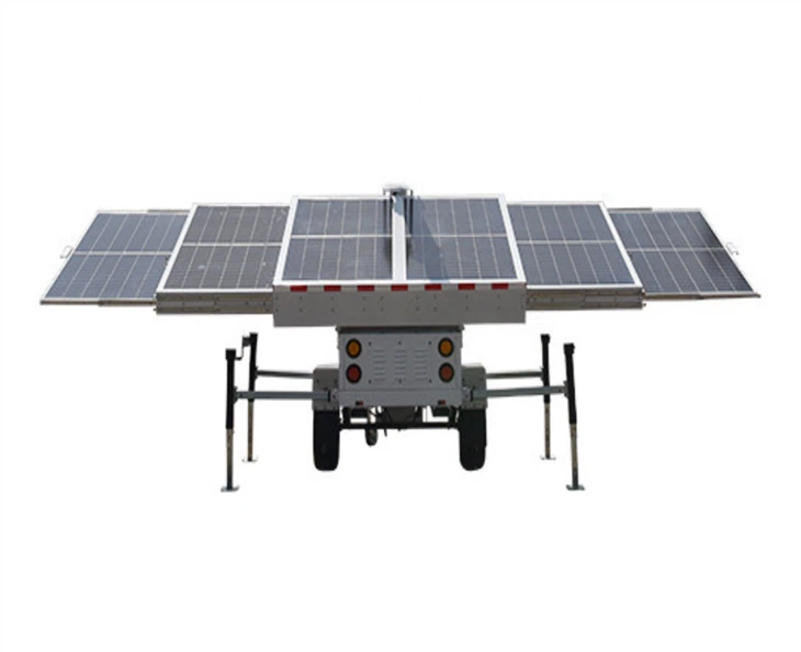5kw 모바일 태양광 발전기