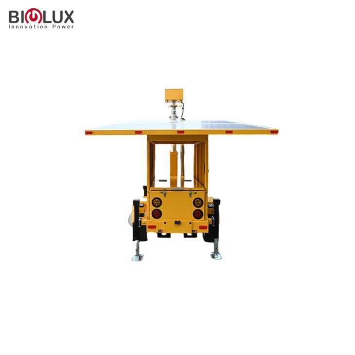 Off Grid Solar CCTV Tower