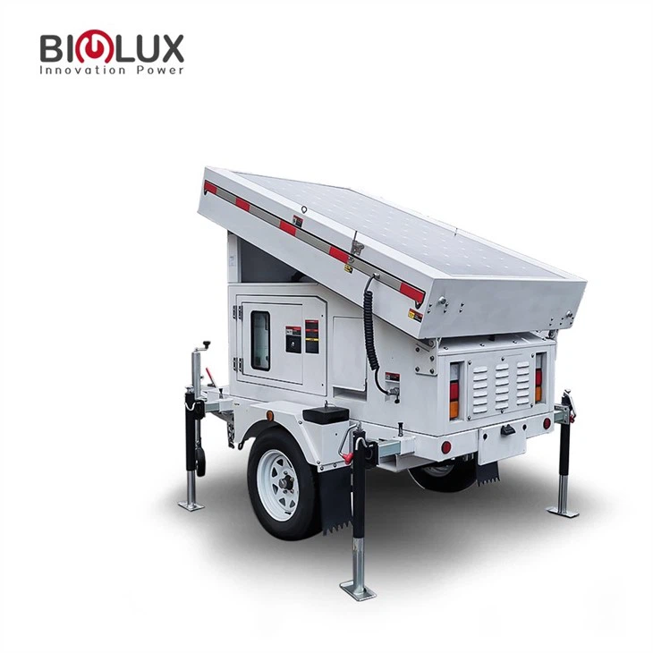 Solar Generator Trailer Movable