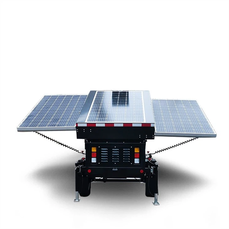 Solar Generator Trailer Movable